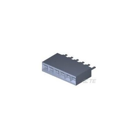 Te Connectivity Board Connector, 6 Contact(S), 1 Row(S), Female, Straight, 0.1 Inch Pitch, Solder Terminal,  535541-4